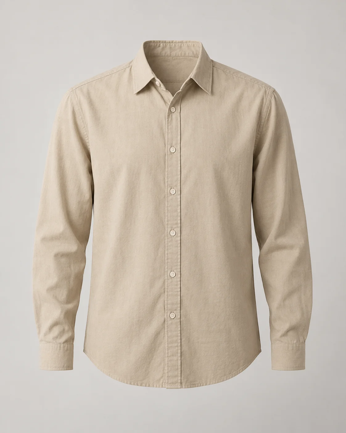 Unbranded men's everyday shirt, sand