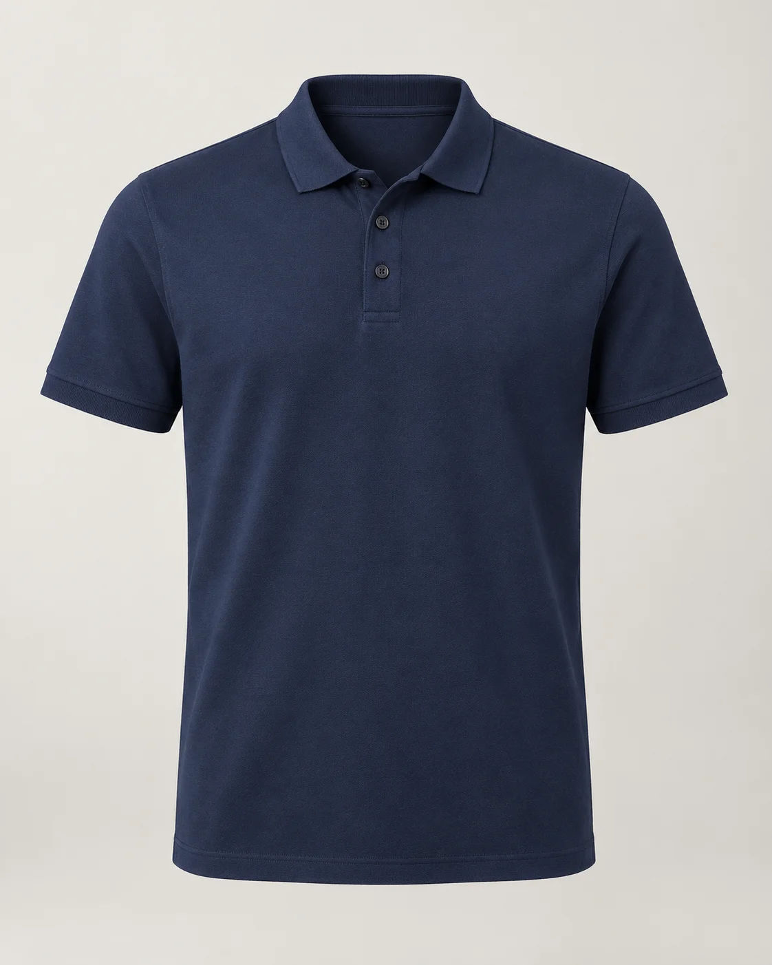 Unbranded men's classic polo, navy