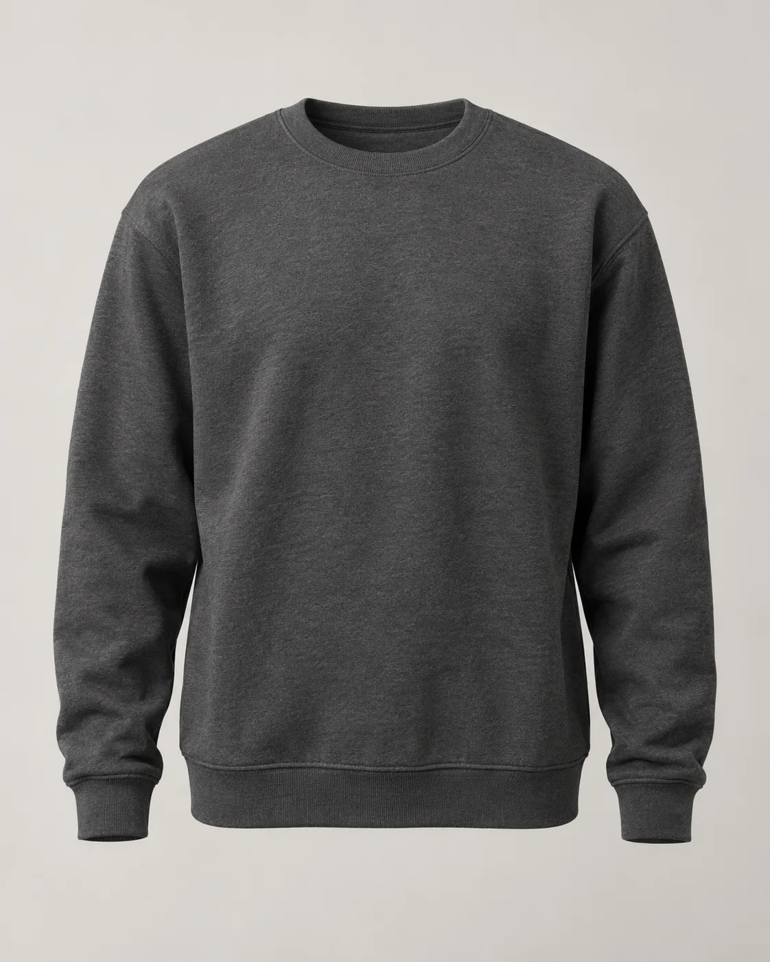 Unbranded men's everyday sweatshirt, charcoal